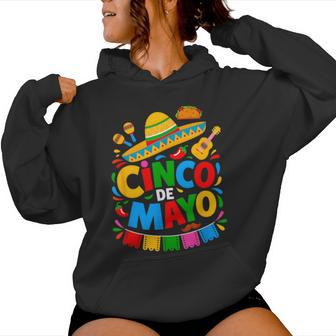 Cinco De Mayo Viva Mexican Fiesta Party 5 De Mayo Women Hoodie - Monsterry