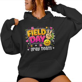 Color Game Competition Field Day Gray Team Kid Women Hoodie - Monsterry CA