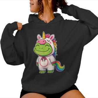 Costume De Grenouille Kawaii En Licorne Pour Filles Et Enfants Sweat à capuche femme - Cadeauxyz