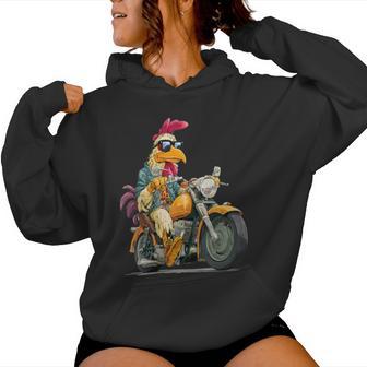 Costume De Motard Cool Pour Les Amateurs De Moto Sweat à capuche femme - Cadeauxyz