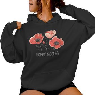 Costume D'été Coquelicot Giggles Sweat à capuche femme - Cadeauxyz