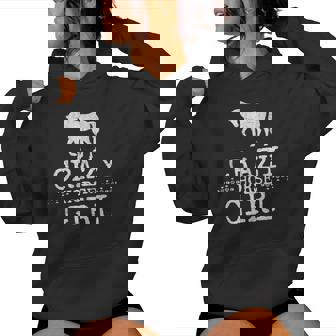 Crazy Horse Girl 、ストレスを感じたエクエストリアン愛好家へのギフト レディースパーカー - Kawaiitshirt