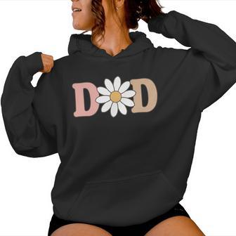 Dada Mama Daisy Wild Flower Bloom One 1St Birthday Wild One Women Hoodie - Thegiftio UK