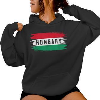 De Hungría Para Hombres Y Es Bandera De Hungría Sudadera con capucha para mujer - Regaloses