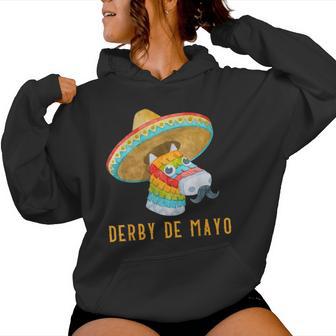 Derby De Mayo Outfit For Equestrian Horse Rider Mexico Women Hoodie - Monsterry