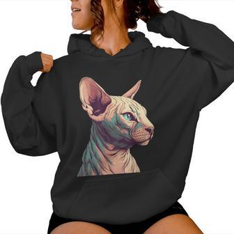 Diseño Artístico Estampadophynx Cat Lover Ownerphynx Mom Dad Cat Sudadera con capucha para mujer - Regaloses