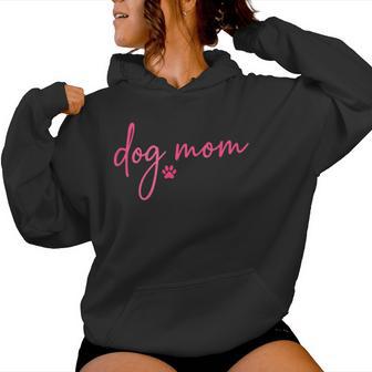 Dog Mom Geschenk Für Frauen Mit Hund Kapuzenpullover für Damen - Seseable