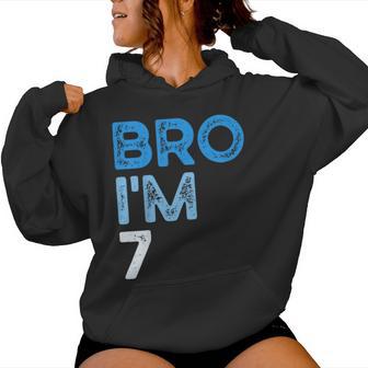 Enfant J'ai 7 Ans 7 Ans 7 Ans Filles Et Garçons 7E Anniversaire Sweat à capuche femme - Cadeauxyz