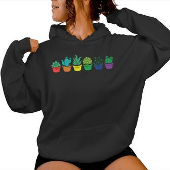 Gay Pride Plant Gardener Rainbow Flag Lgbtq Ally Lgbt Women Hoodie - Thegiftio UK