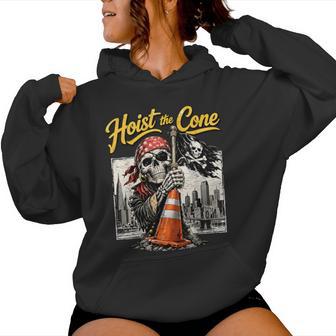 Skull Hoist The Cone Pirates Baseball For Men Women Hoodie | Seseable UK