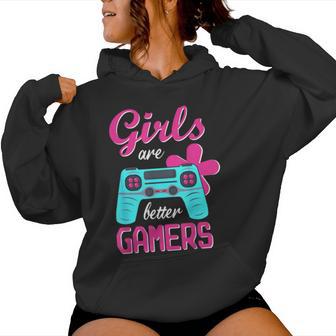 Gamer Girlfriend Gaming -Ideojuego Para Sudadera con capucha para mujer - Regaloses