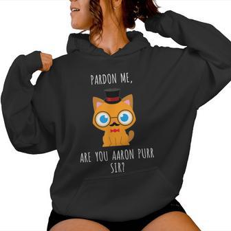 Hamilton Katzen- Lustiges Für Männer Frauen Kinder Geschenk Kapuzenpullover für Damen - Seseable
