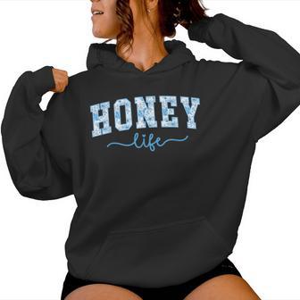 Honey Life Honey Grandma Honey Grandmother Women Hoodie - Thegiftio UK
