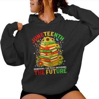 Junenth 1865 Black History Black African American Women Women Hoodie - Thegiftio UK