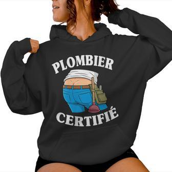 La Raie Du Plombier Cadeau Rigolo Anniversaire Retraite Sweat à capuche femme - Cadeauxyz