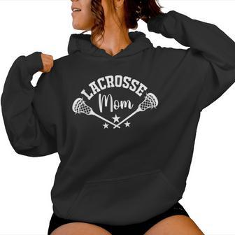 Lacrosse Mom Lacrosse Stick Wife Lacrosse Small Black Women Hoodie - Thegiftio UK