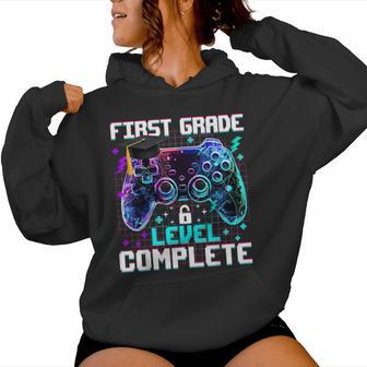 Last Day 1St Grade First Level Complete Game Graduation Boy Women Hoodie - Monsterry