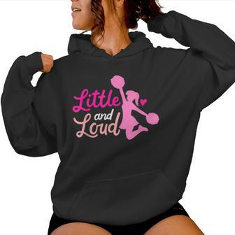 Little And Loud チアリーダー コスチューム チアリーディング 女の子 レディースパーカー - Kawaiitshirt