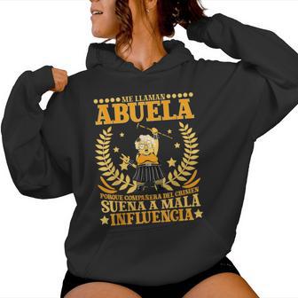 Me Llaman Abuela Abuelita Sudadera con capucha para mujer - Regaloses