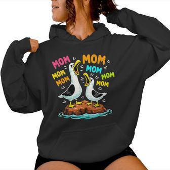 Mama Möwe Lustige Mama Möwen Muttertag Mama Humor Kapuzenpullover für Damen - Seseable