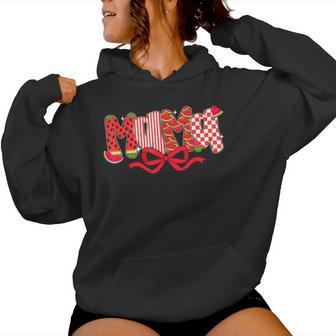 Mama Watermelon Summer Fruit Mom Women Hoodie - Thegiftio UK