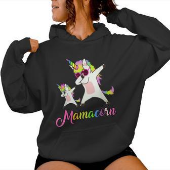 Mamacorn Licorne Drôle Maman Licorne Fille Et Mère Sweat à capuche femme - Cadeauxyz
