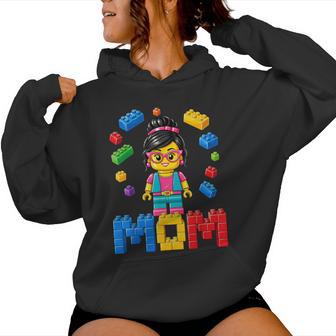 Master Builder Mom Brick Block Building Blocks Women Hoodie | Seseable UK
