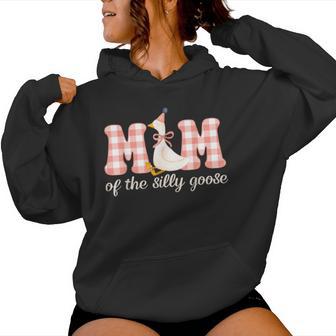 Mom Of The Silly Goose Birthday Girl Party Family Matching Women Hoodie - Thegiftio