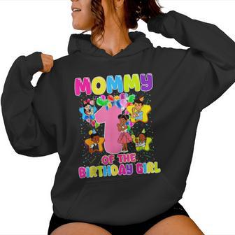 Mommy Of Birthday Girl Gracie Birthday Dolls Girl Party Women Hoodie - Thegiftio