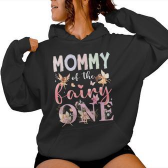 Mommy Of The Fairy One 1St Birthday Girl Fairytale Women Hoodie - Thegiftio UK