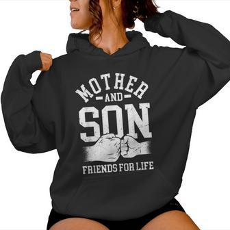 Mother And Son Friends For Life Mom Matching Mother Son Women Hoodie - Thegiftio UK