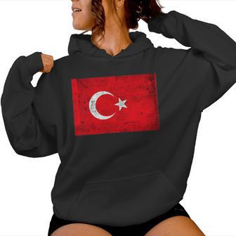 Motif Drapeau De La Turquie Pour Hommes S Enfants Sweat à capuche femme - Cadeauxyz