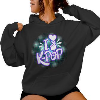 Musique K-Pop Pour S Et Adolescentes Sweat à capuche femme - Cadeauxyz