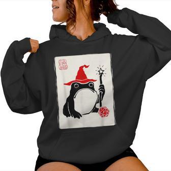Nat 1 Dnd Jeux Deociété Pour Hommes S Enfants Grenouille Japonaise Amusante Sweat à capuche femme - Cadeauxyz