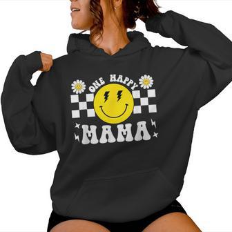 One Happy Dude Mama 1St Birthday Family Matching Women Hoodie - Thegiftio UK