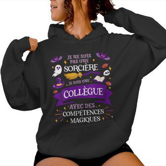 Pas Uneorcière Jeuis Une Collègue Cadeau Original Sweat à capuche femme - Cadeauxyz