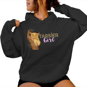 Philippine Animal Tarsier Girl Tarsier Lover Tarsieringe Sweat à capuche femme - Cadeauxyz