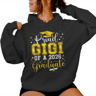 Proud Gigi Of A Class Of 2026 Graduate Senior Graduation Women Hoodie - Thegiftio UK