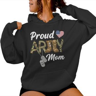 Proud Mom Army Military Mom Women Hoodie | Mazezy