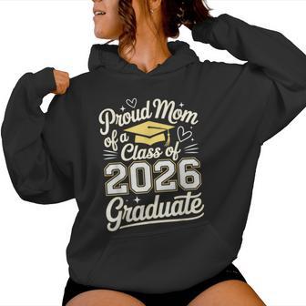 Proud Mom Class Of 2026 Graduate Graduation For Mother Women Hoodie | Seseable UK