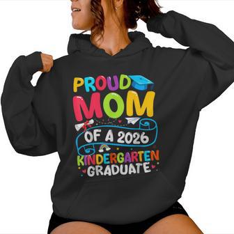 Proud Mom Class Of 2026 Kindergarten Graduate Graduation Women Hoodie | Seseable UK