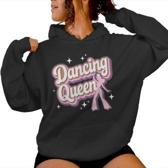 Retro 70Er Jahre Disco Era Dancing Queen Kapuzenpullover für Damen - Seseable