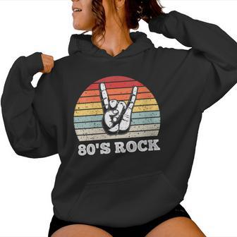 Rock 80'S 80S Rockintage Retro Sweat à capuche femme - Cadeauxyz