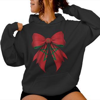 Ruban Coquette Drapeau Maroc Pride Maroc Sweat à capuche femme - Cadeauxyz