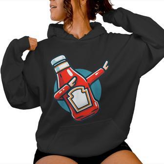 Sauce Tomate Drôle Ketchup À La Tomate Mignonne Sweat à capuche femme - Cadeauxyz