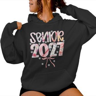 Senior 2027 Floral Class Graduation Women Hoodie - Monsterry CA