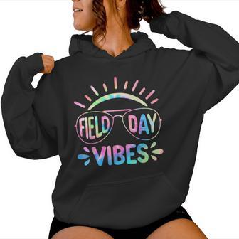 Tie Dye Field Day Vibes For Teacher Kid Field Day 2026 Women Hoodie - Thegiftio UK
