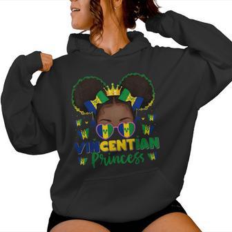 Vincentian Princess St Vincent And The Grenadines Flag Women Women Hoodie - Thegiftio UK