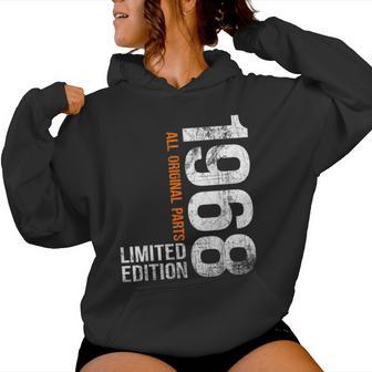 Vintage 1968 58Th Birthday 58 Years Old Women Hoodie - Thegiftio UK