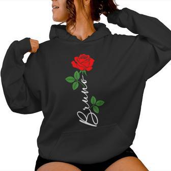 Vintage Bruno Retro Geschenk Männer Frauen Kinder Kapuzenpullover für Damen - Seseable